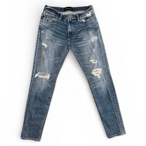 Abercrombie Mens Athletic Skinny Stretch Jeans
